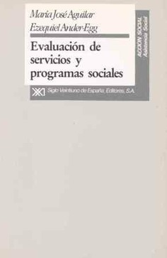Evaluación de servicios y programas sociales Evaluación de servicios y programas sociales