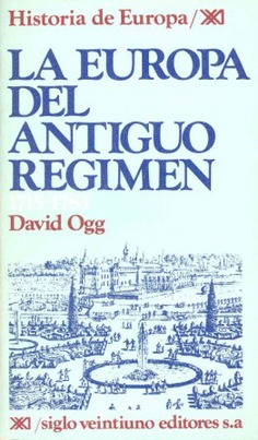 La Europa del antiguo régimen 1715-178 La Europa del antiguo régimen 1715-178